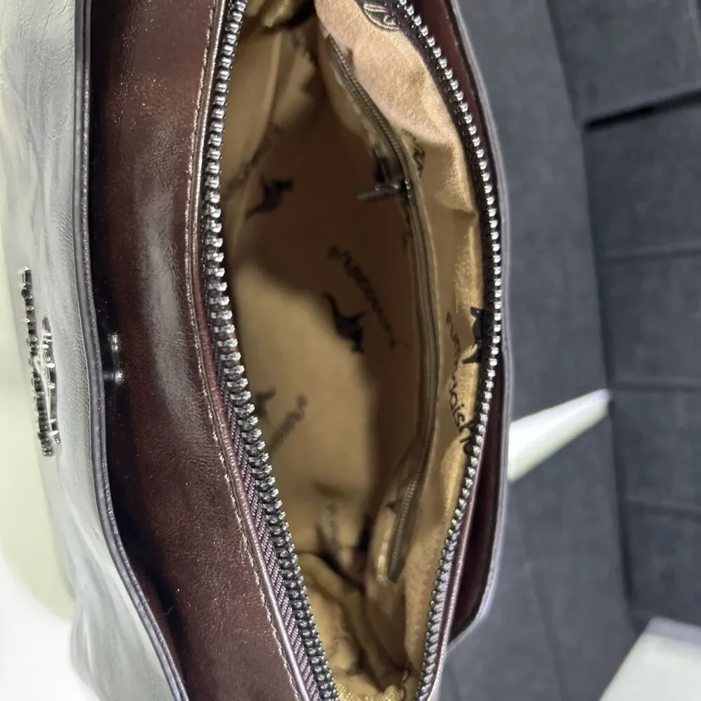 Luxury Soft Leather Women Shoulder Bag Vintage Crossbody Hobo Designer Purse